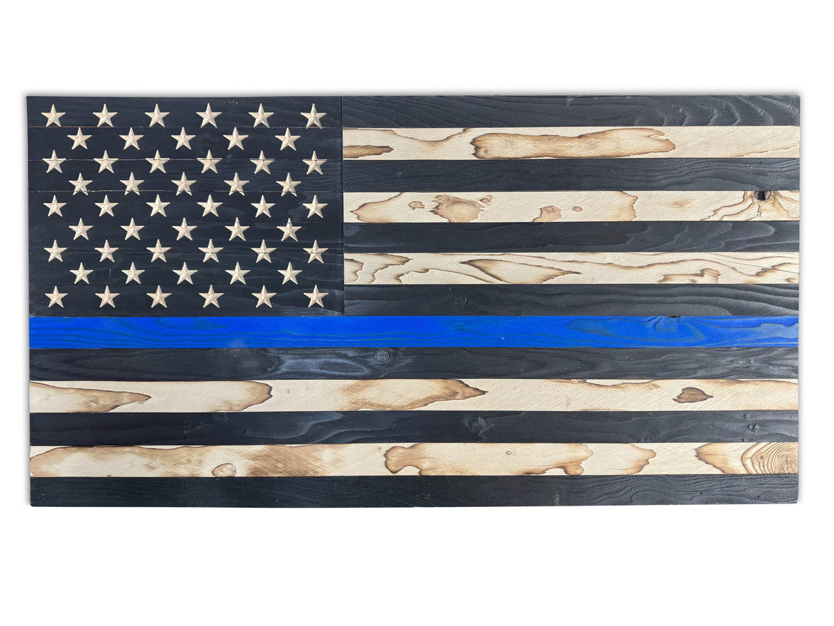 Thin Blue Line Flag