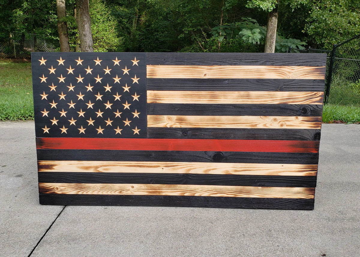 Thin Red Line Flag